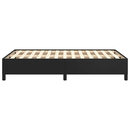 Giroletto senza Materasso Nero 120x190 cm Similpelle
