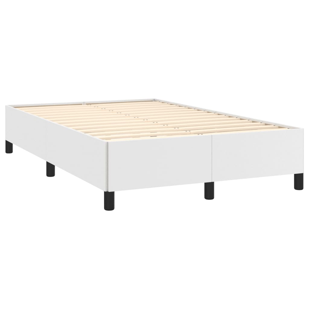 Giroletto senza Materasso Bianco 120x190 cm Similpelle | homemem39