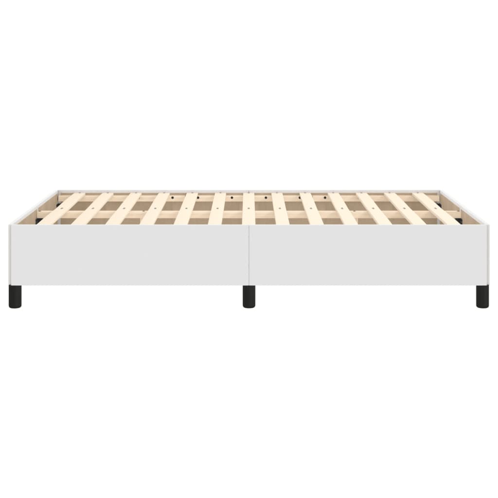 Giroletto senza Materasso Bianco 120x190 cm Similpelle | homemem39