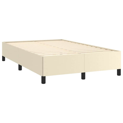 Giroletto senza Materasso Crema 120x190 cm Similpelle | homemem39