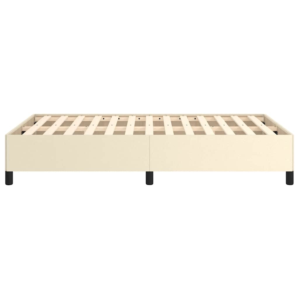 Giroletto senza Materasso Crema 120x190 cm Similpelle | homemem39