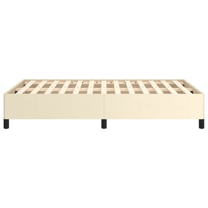 Giroletto senza Materasso Crema 120x190 cm Similpelle