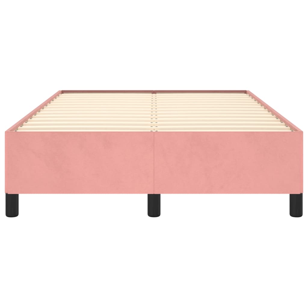 Giroletto senza Materasso Rosa 120x190 cm Velluto | homemem39