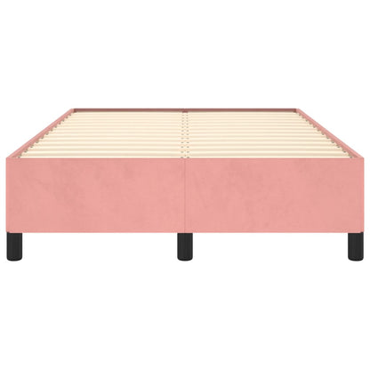 Giroletto senza Materasso Rosa 120x190 cm Velluto | homemem39