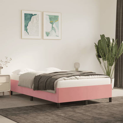 Giroletto senza Materasso Rosa 120x190 cm Velluto | homemem39