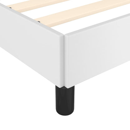 Giroletto senza Materasso Bianco 120x190 cm Similpelle