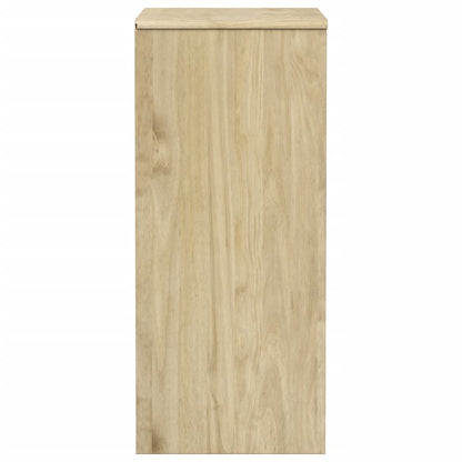 Comodino SAUDA Rovere 76,5x39x91 cm in Legno Massello di Pino - homemem39