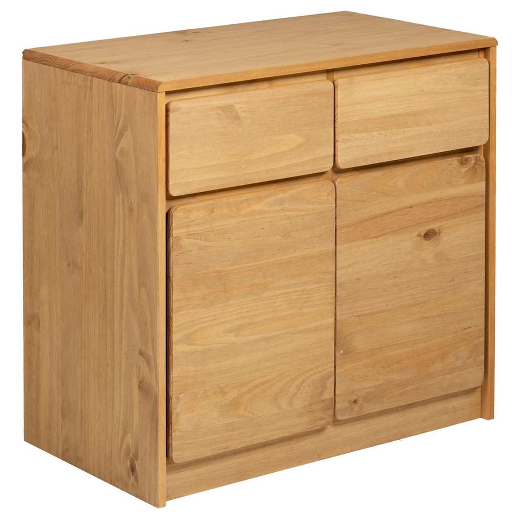 Credenza SAUDA 80x43x75,5 cm in Legno Massello di Pino | homemem39