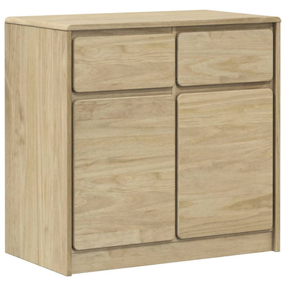 Credenza SAUDA 80x43x75,5 cm in Legno Massello di Pino - homemem39
