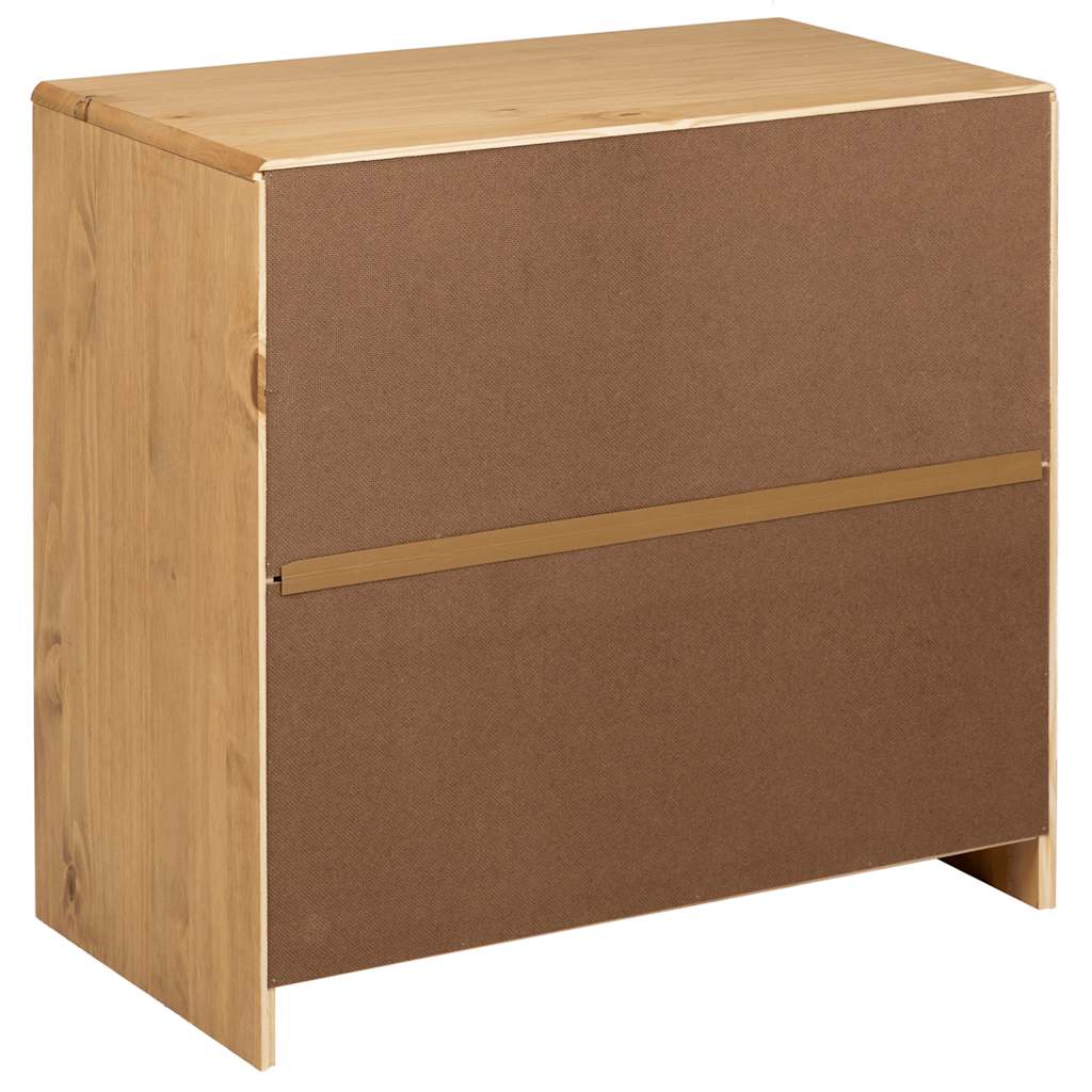 Credenza SAUDA 80x43x75,5 cm in Legno Massello di Pino - homemem39