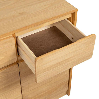Credenza SAUDA 80x43x75,5 cm in Legno Massello di Pino | homemem39