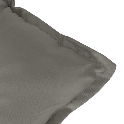 Cuscini Sedia Schiena Alta 6 Grigio Mélange 120x50x7 Tessuto | homemem39