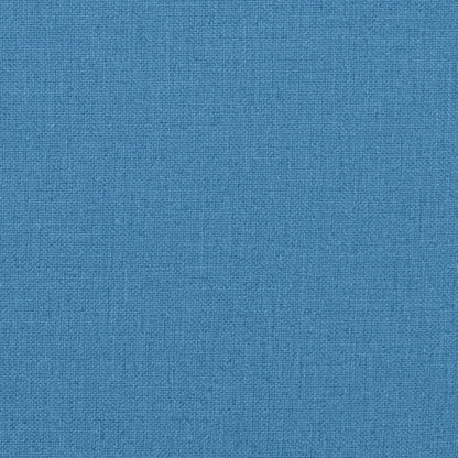 Cuscini Sedia Schiena Alta 2 Blu Mélange 120x50x7 Tessuto | homemem39