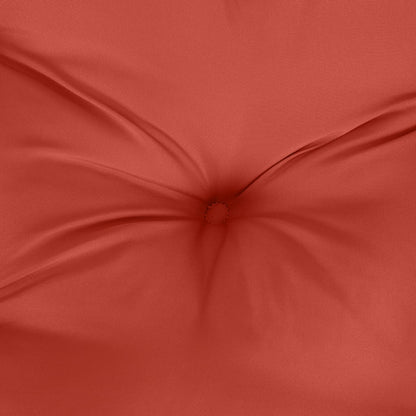 Cuscini Sedia Schiena Alta 2 Rosso Mélange 120x50x7 Tessuto | homemem39