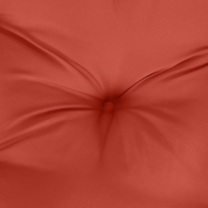 Cuscini Sedia Schiena Alta 4 Rosso Mélange 120x50x7 Tessuto | homemem39