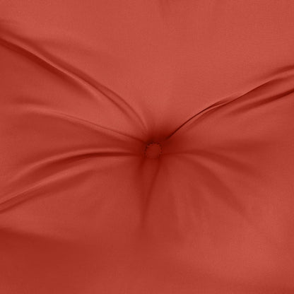 Cuscini Sedia Schiena Alta 6 Rosso Mélange 120x50x7 Tessuto | homemem39