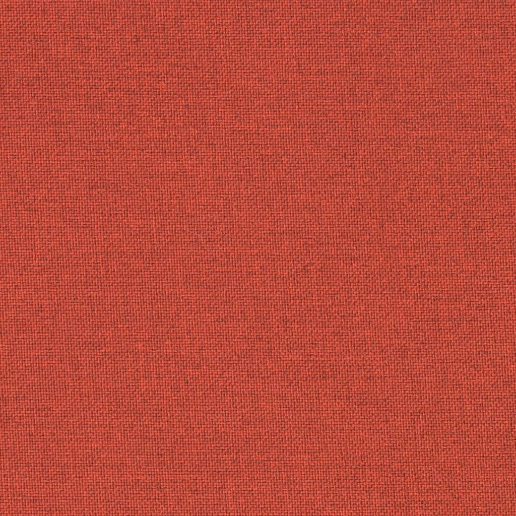 Cuscini Sedia Schiena Alta 6 Rosso Mélange 120x50x7 Tessuto | homemem39