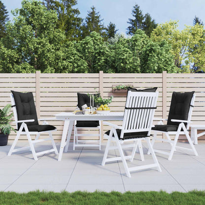 Set di cuscini per sedia alta 4 pcs Melange nero | homemem39