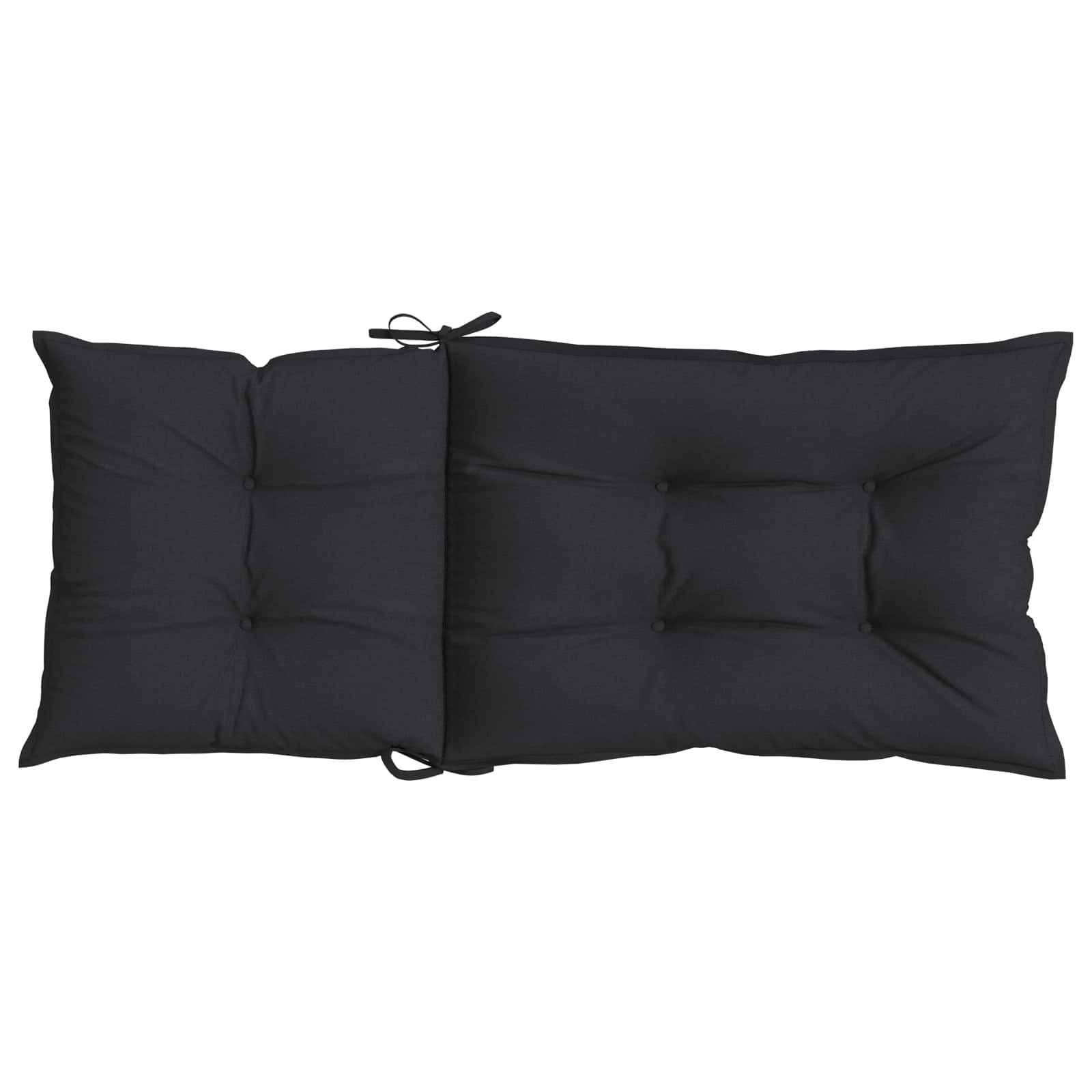 Set di cuscini per sedia alta 6 pcs Melange nero | homemem39
