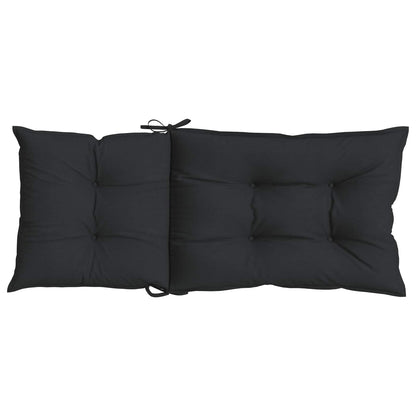 Set di cuscini per sedia alta 6 pcs Melange nero | homemem39