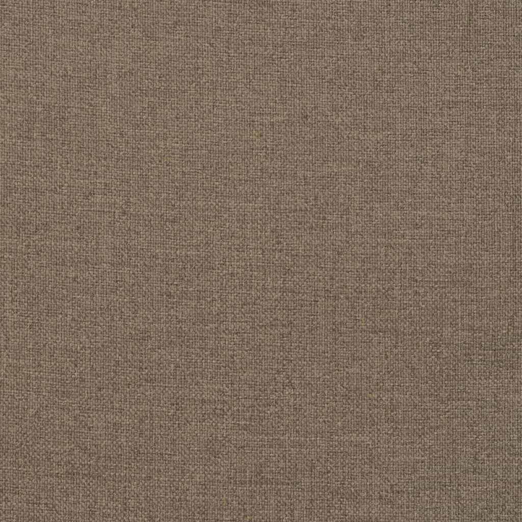 Cuscini Sedia Schiena Alta 4 Tortora Mélange 120x50x7 Tessuto | homemem39