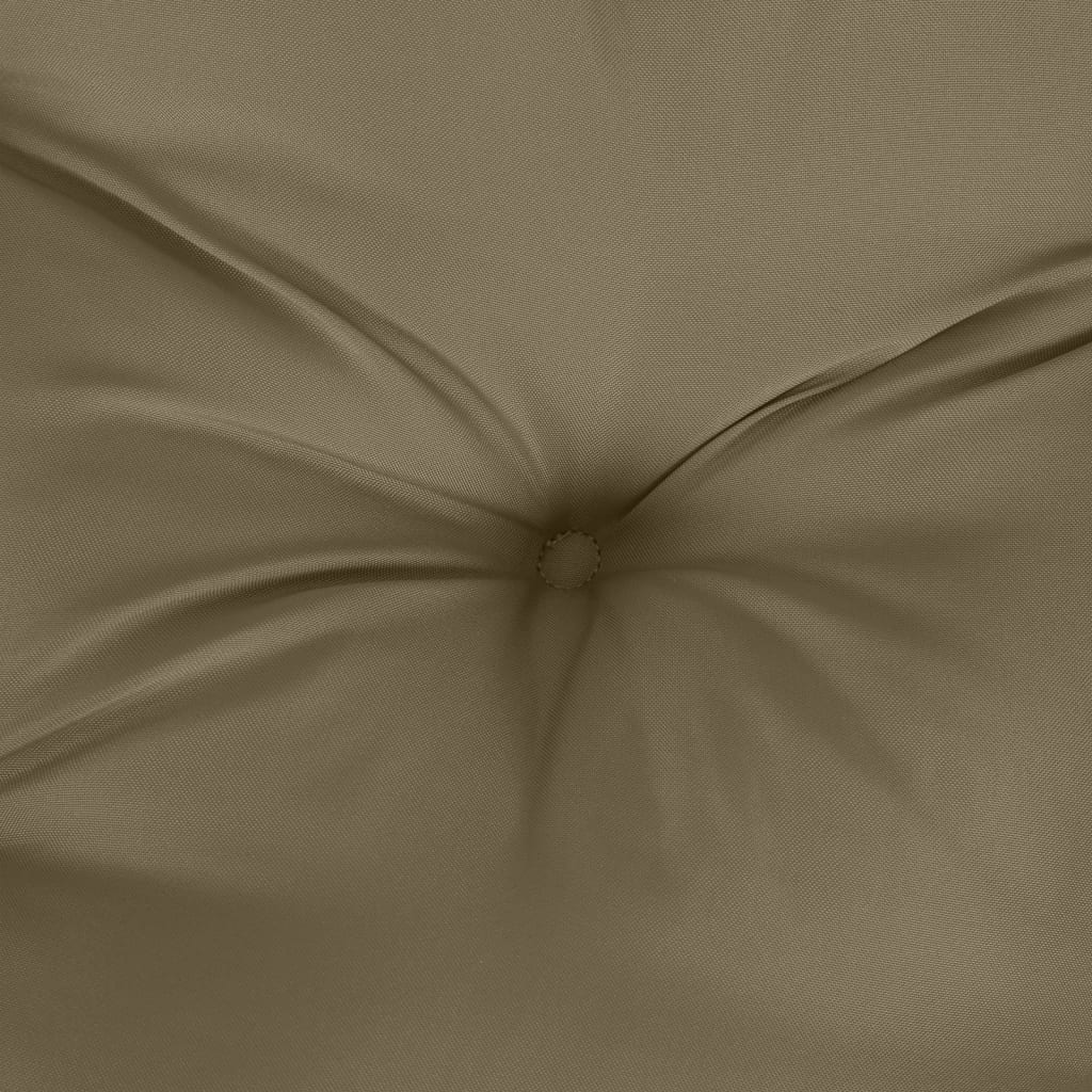 Cuscini Sedia Schiena Alta 6 Tortora Mélange 120x50x7 Tessuto | homemem39