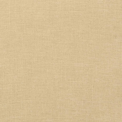 Cuscini Sedia Schiena Bassa 6 pz Beige Mélange 100x50x7 Tessuto | homemem39