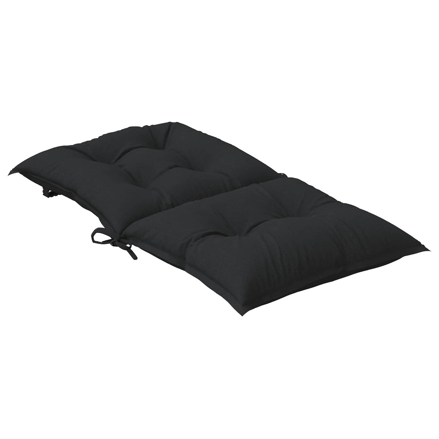 Set di Cuscini per Sedia Bassa 6 pcs Melange Nero | homemem39