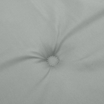 Cuscini Sedia Schiena Alta 2 Grigio Mélange 120x50x4 Tessuto | homemem39