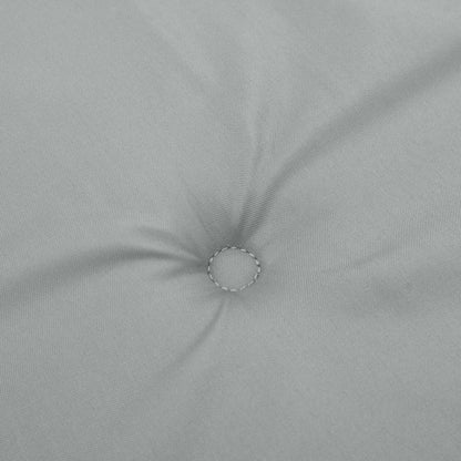 Cuscini Sedia Schiena Alta 6 Grigio Mélange 120x50x4 Tessuto | homemem39