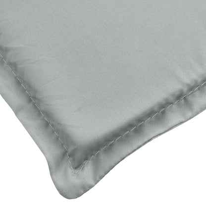 Cuscini Sedia Schiena Alta 6 Grigio Mélange 120x50x4 Tessuto | homemem39