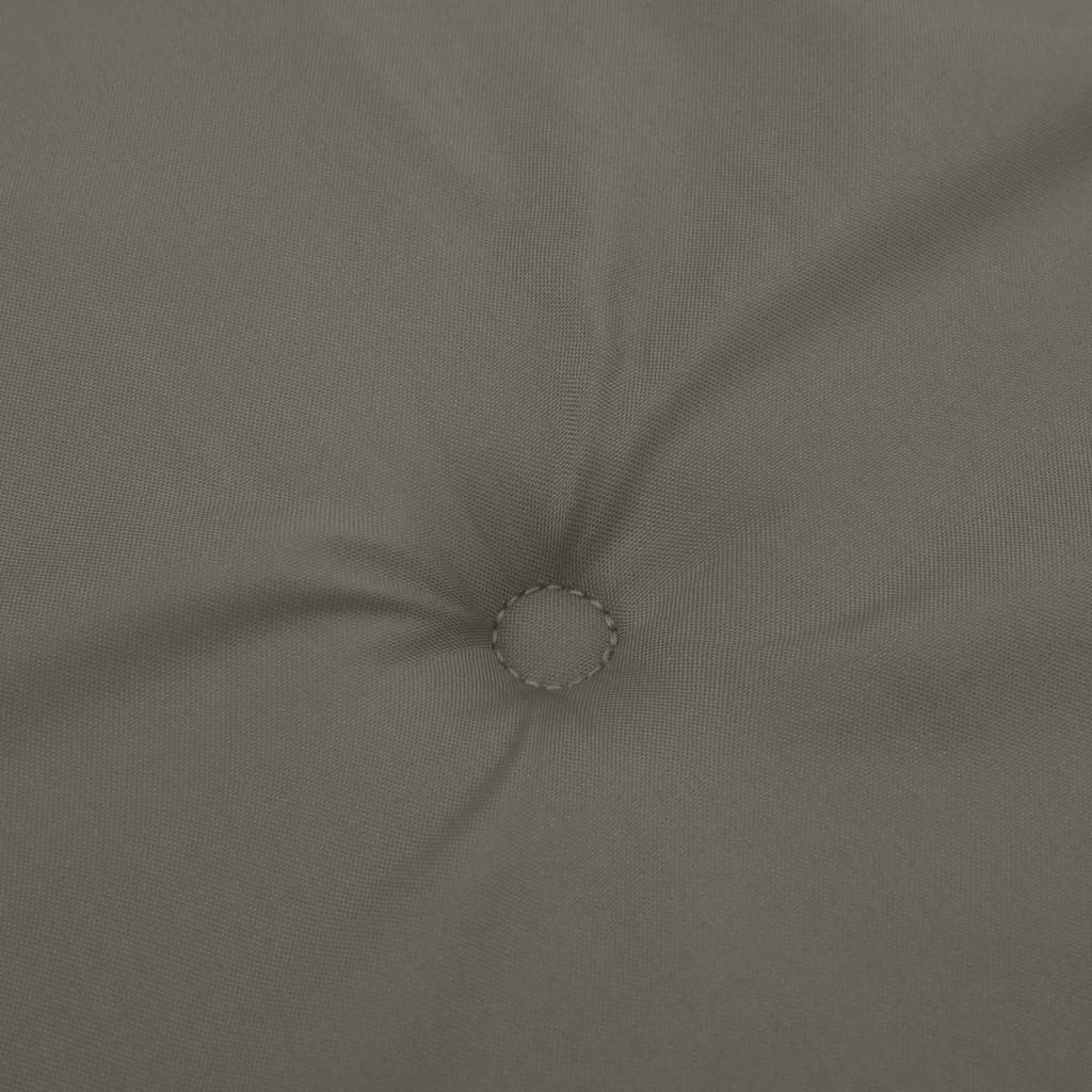 Cuscini Sedia Schiena Alta 4 Grigio Mélange 120x50x4 Tessuto | homemem39