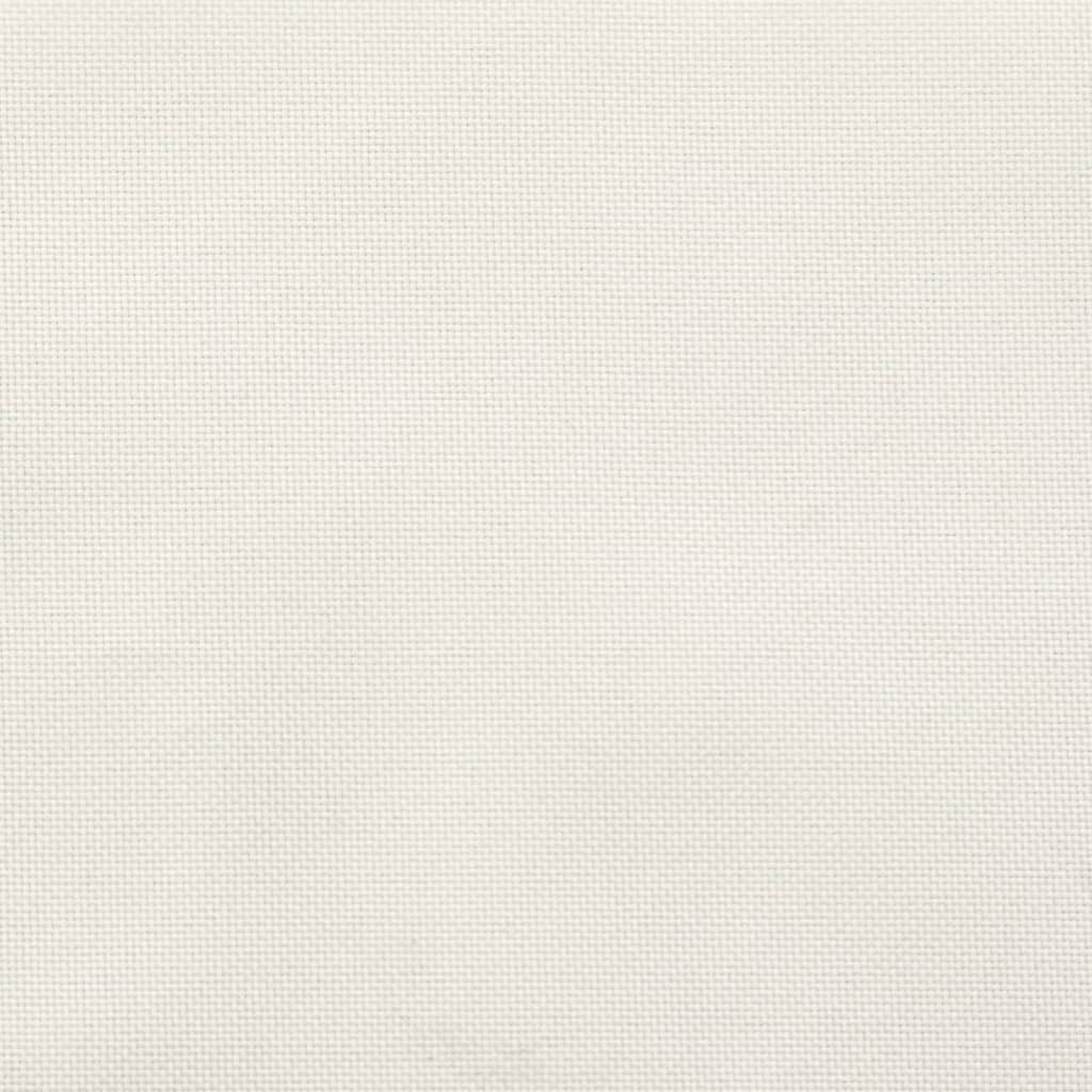 Cuscini Sedia Schiena Alta 6 Crema Mélange 120x50x4 Tessuto | homemem39
