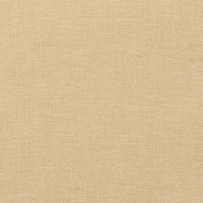 Cuscini Sedia Schiena Alta 6 Beige Mélange 120x50x4 Tessuto - homemem39