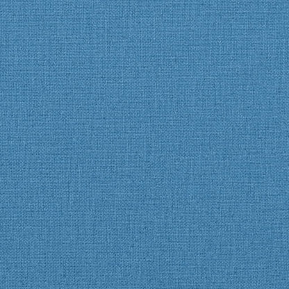 Cuscini Sedia Schiena Alta 6 Blu Mélange 120x50x4 Tessuto | homemem39