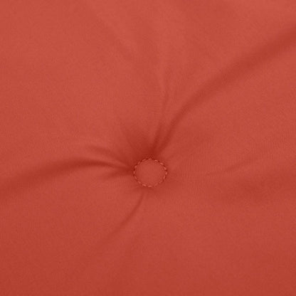 Cuscini Sedia Schiena Alta 2 Rosso Mélange 120x50x4 Tessuto | homemem39