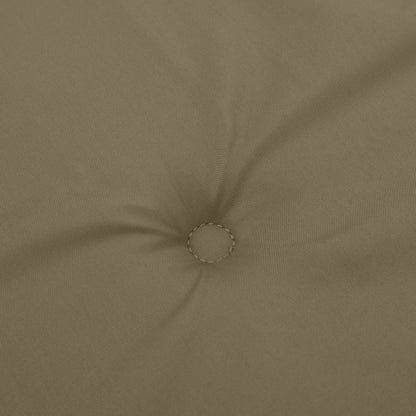 Cuscini Sedia Schiena Alta 2 Tortora Mélange 120x50x4 Tessuto | homemem39