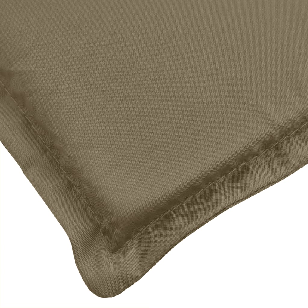 Cuscini Sedia Schiena Alta 6 Tortora Mélange 120x50x4 Tessuto | homemem39