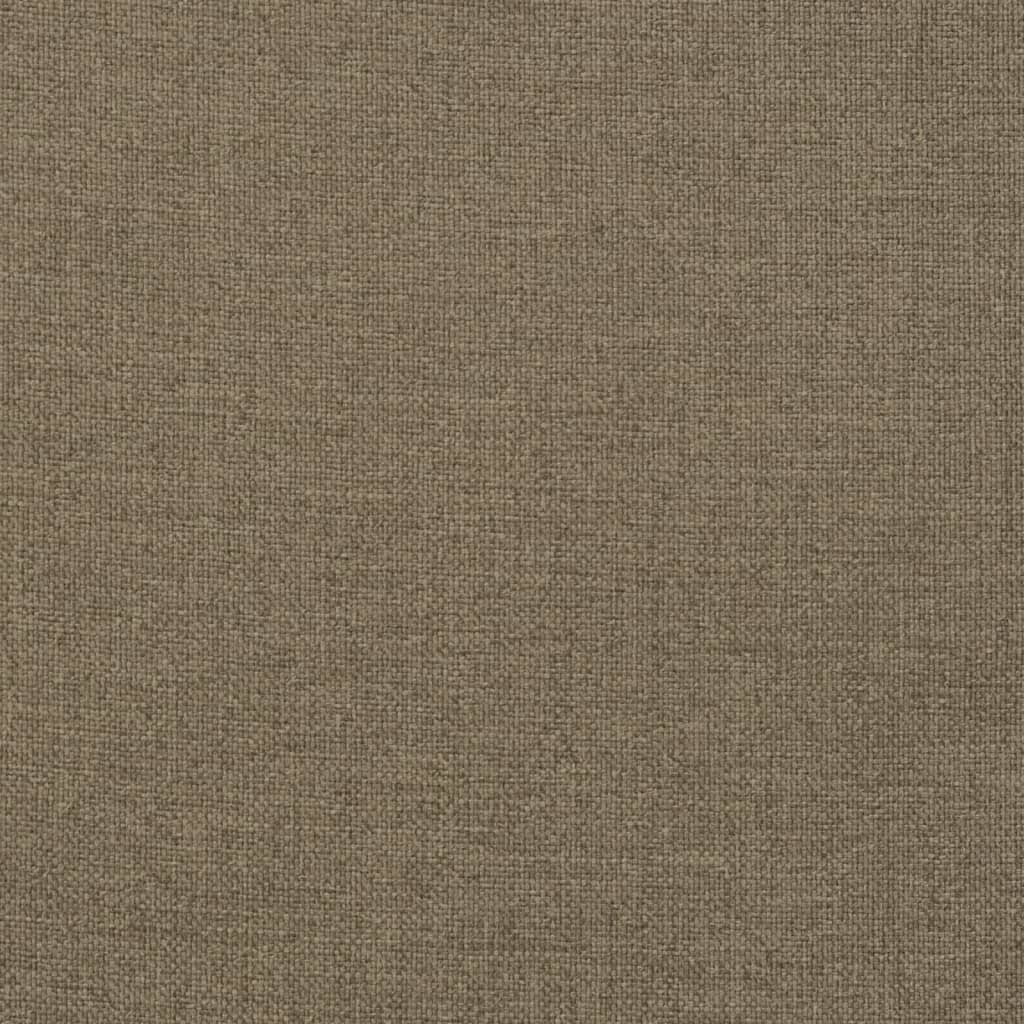 Cuscini Sedia Schiena Alta 6 Tortora Mélange 120x50x4 Tessuto | homemem39