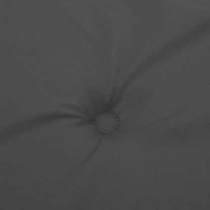 Cuscini Sedia Schiena Bassa 2 pz Antracite Mélange 100x50x4 cm | homemem39