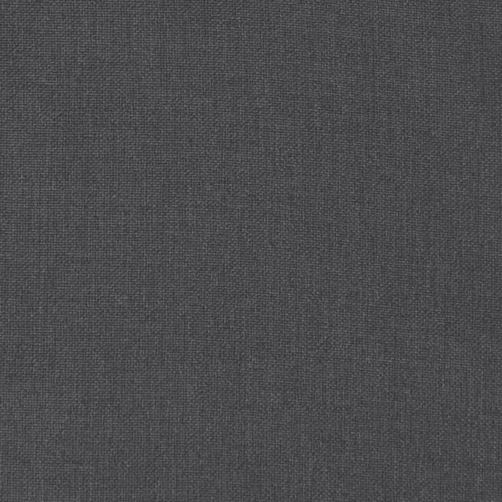 Cuscini Sedia Schiena Bassa 2 pz Antracite Mélange 100x50x4 cm | homemem39