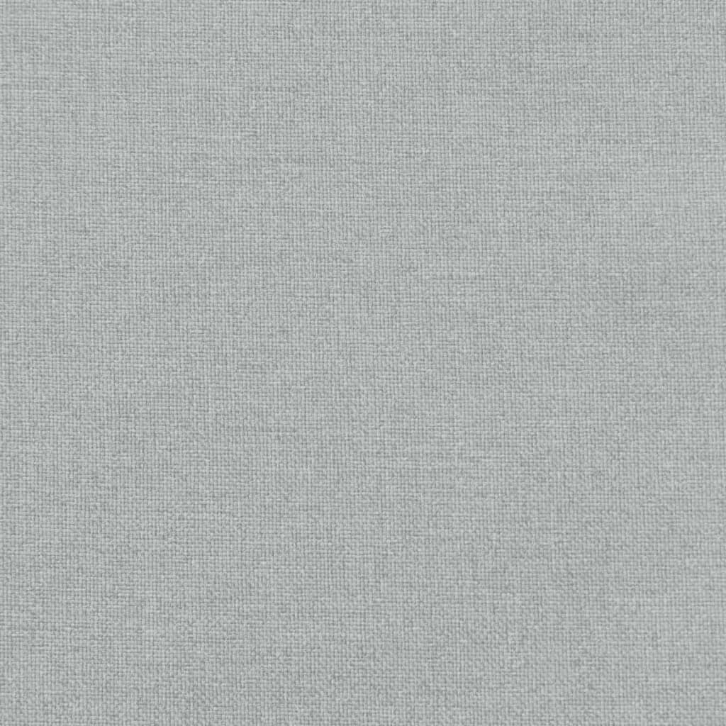 Cuscini Sedia Schiena Bassa 4 pz Grigio Mélange 100x50x4 cm | homemem39