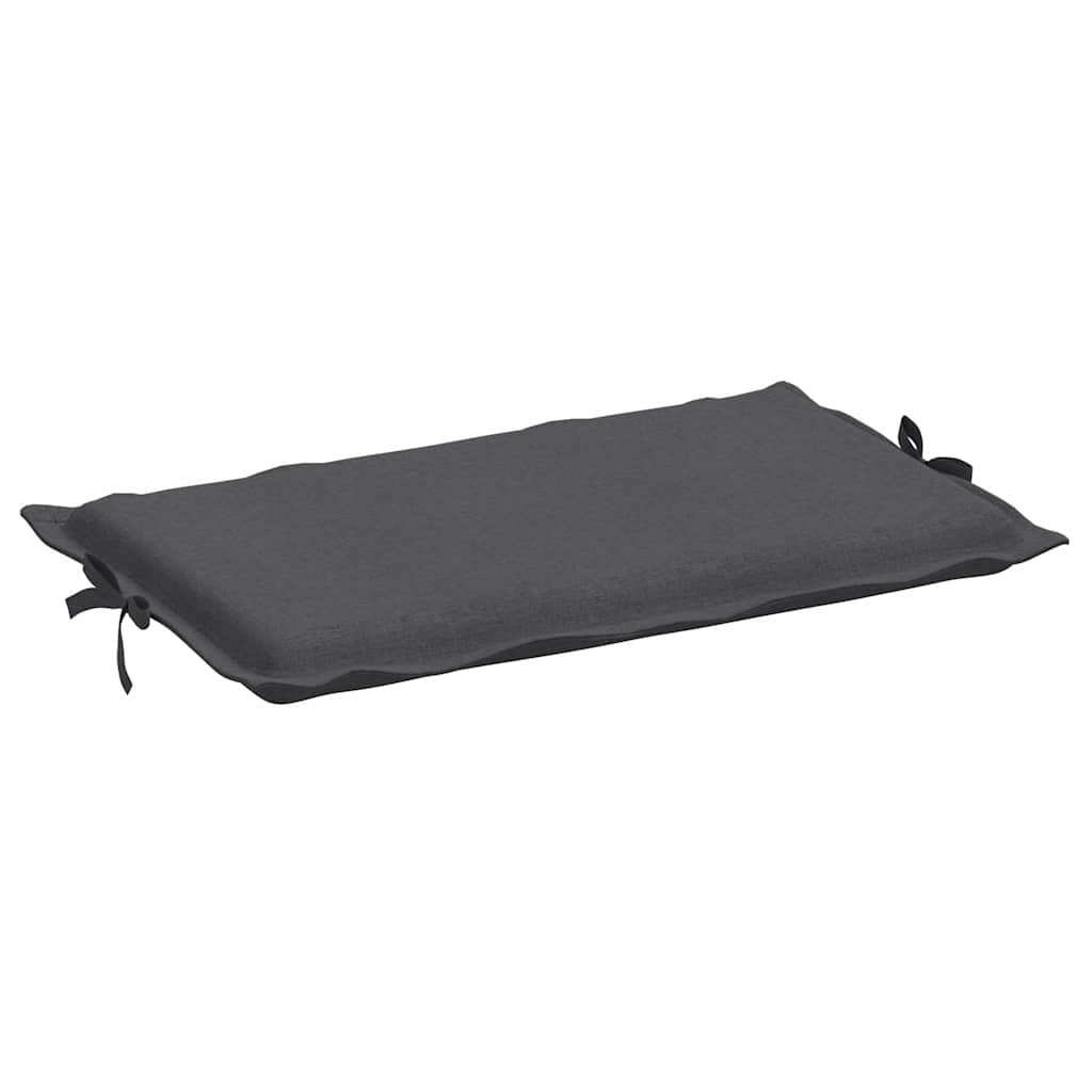 Cuscino per Lettino Prendisole Antracite Mélange 186x58x4cm | homemem39