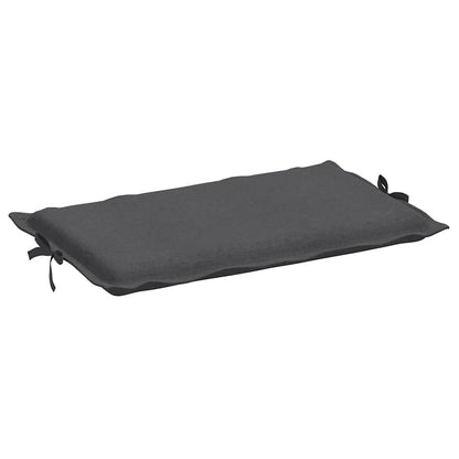Cuscino per Lettino Prendisole Antracite Mélange 186x58x4cm | homemem39