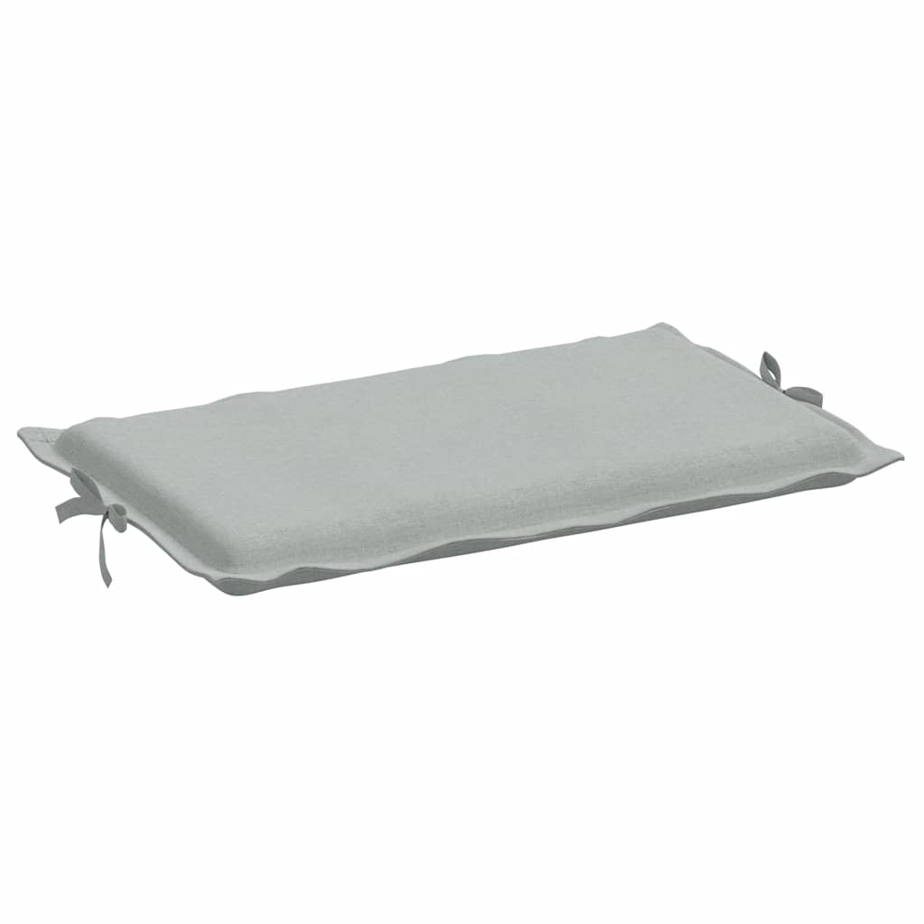 Cuscino per Lettino Prendisole Grigio Chiaro Mélange 186x58x4cm | homemem39
