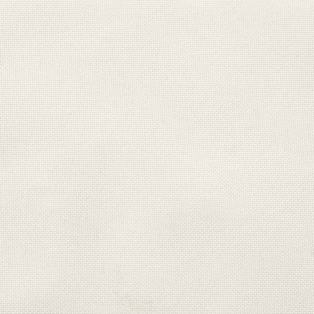 Cuscino per Lettino Prendisole Crema Mélange 186x58x4cm Tessuto | homemem39