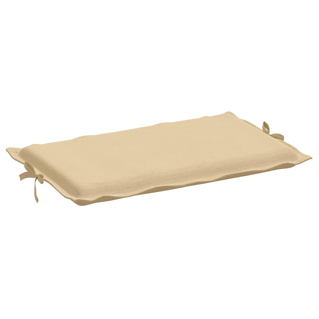 Cuscino per Lettino Prendisole Beige Mélange 186x58x4cm Tessuto | homemem39
