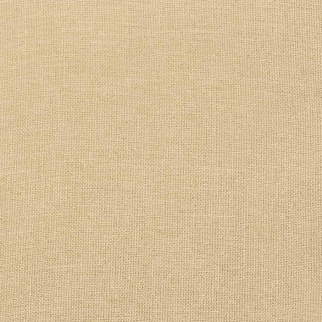 Cuscino per Lettino Prendisole Beige Mélange 186x58x4cm Tessuto | homemem39