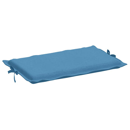 Cuscino per Lettino Prendisole Blu Mélange 186x58x4cm Tessuto | homemem39