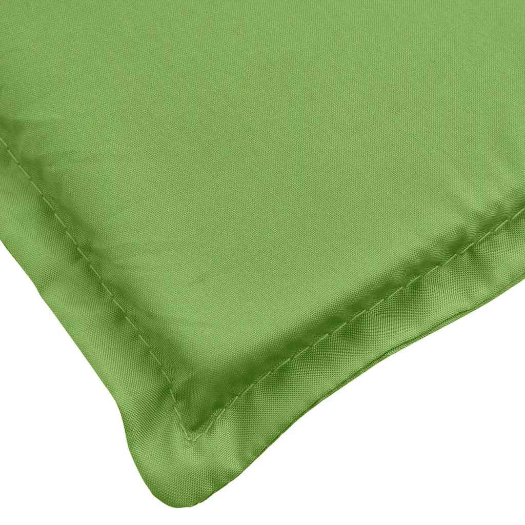 Cuscino per Lettino Prendisole Verde Mélange 186x58x4cm Tessuto | homemem39